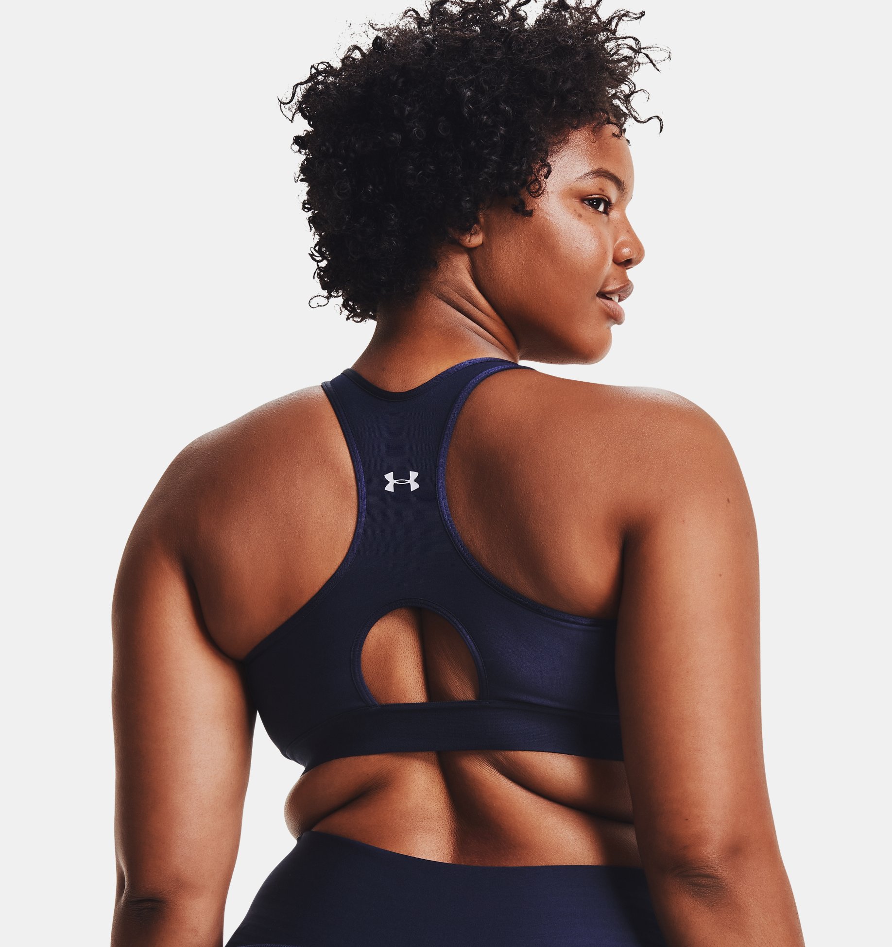 Women's Armour® Mid Keyhole Graphic Sports Bra | Under Armour
